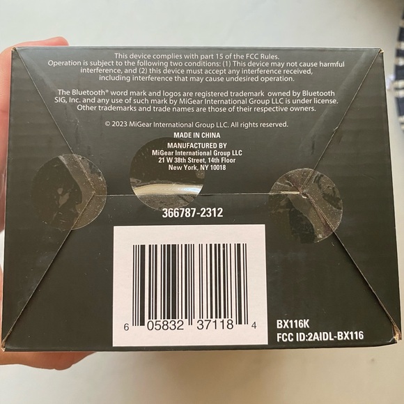 Ring Light LED Bluetooth Wireless Speaker With Box - Picture 7 of 8